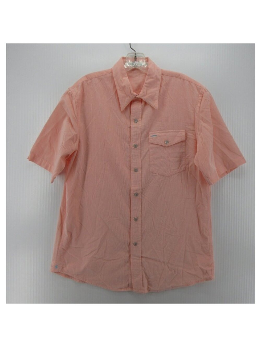 Criquet Shirt Medium Corduroy Pearl Snap Lyocell Classic Flap Pocket
